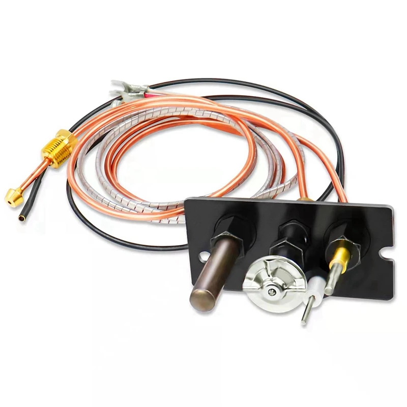 

5X Propane & Natural Gas Fireplace Pilot Assembly Include Pilot Tube, Thermocouple And Ignitor Wire Used For Fireplaces