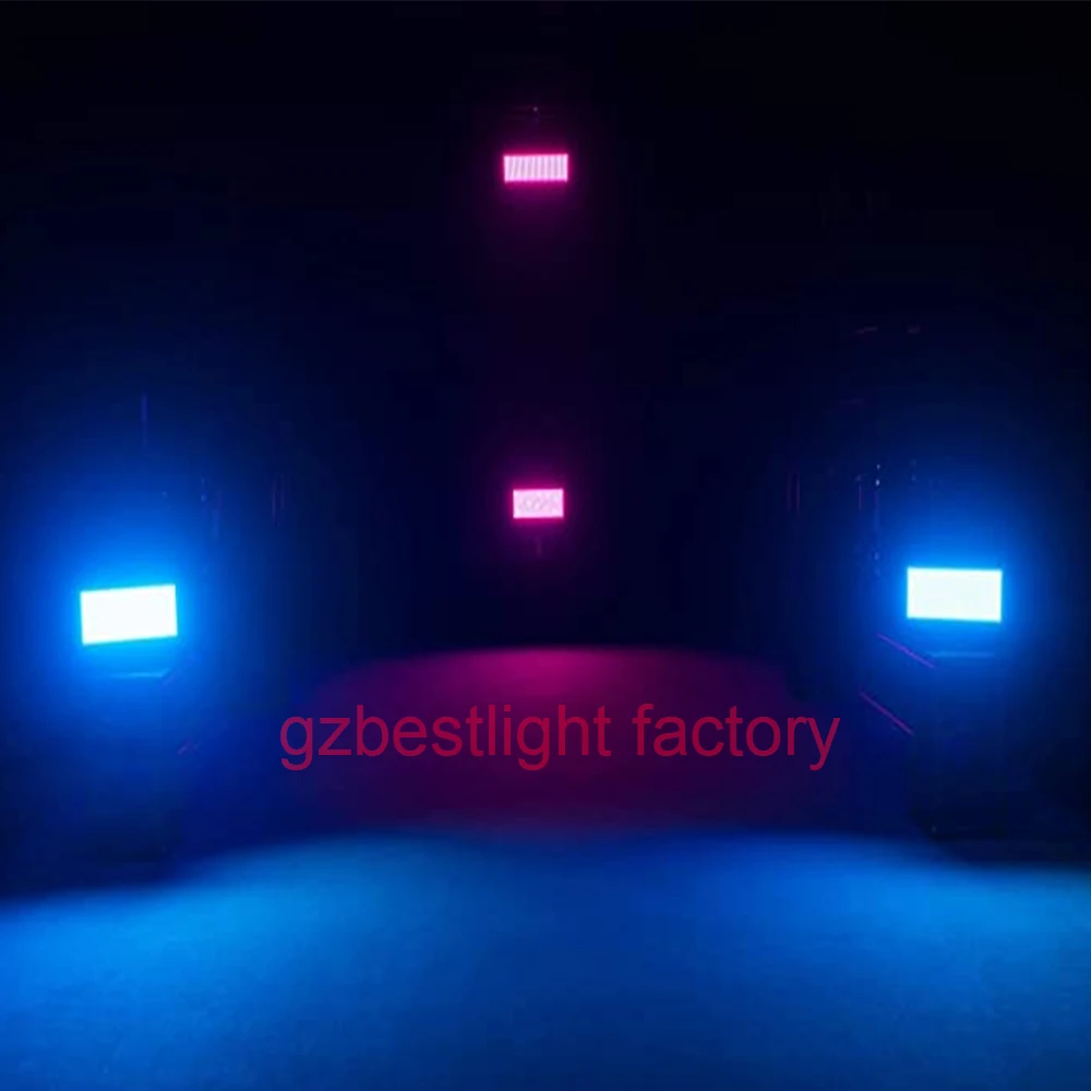 DMX Lighting Controller Professional Stage Atomic Strobe LED Stand Light Pannel Super Bright RGBW 4in1 Flash Wash Effect Lighting