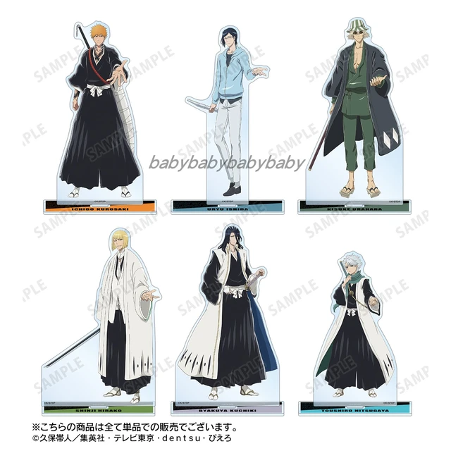 Bleach personagens anime kurosaki ichigo broche máscara toshiro masculino e  feminino jaqueta mochila acessórios decorativos presente - AliExpress