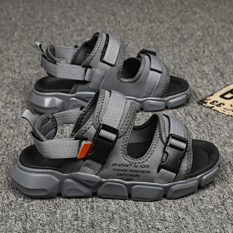 Men Shoes Summer Men Casual Sandals Flip Flops Slippers Ins Beach Roman Leisure Outside sports shoes,leather sandals,summer sandals,sports slippers,mens shoes