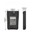 Baofeng BL-6 Li-ion Battery Pack 2000mAh DC 7.4V for  UV6 UV-6D Walkie Talkie HAM Radio Rechargeable Accessory 5
