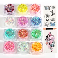 Bowitzki 12 Colors Glow in The Dark Glitter Gel Face Glitter Body Glitter Gel Hair Glitter Gel  UV Glitter or Raves Festivals ﻿ 2