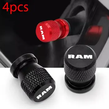 Car Wheel Tire Valve Caps Tyre Stem Covers Airdust Waterproof For RAM SRT 1500 2500 3500 Accessories 1