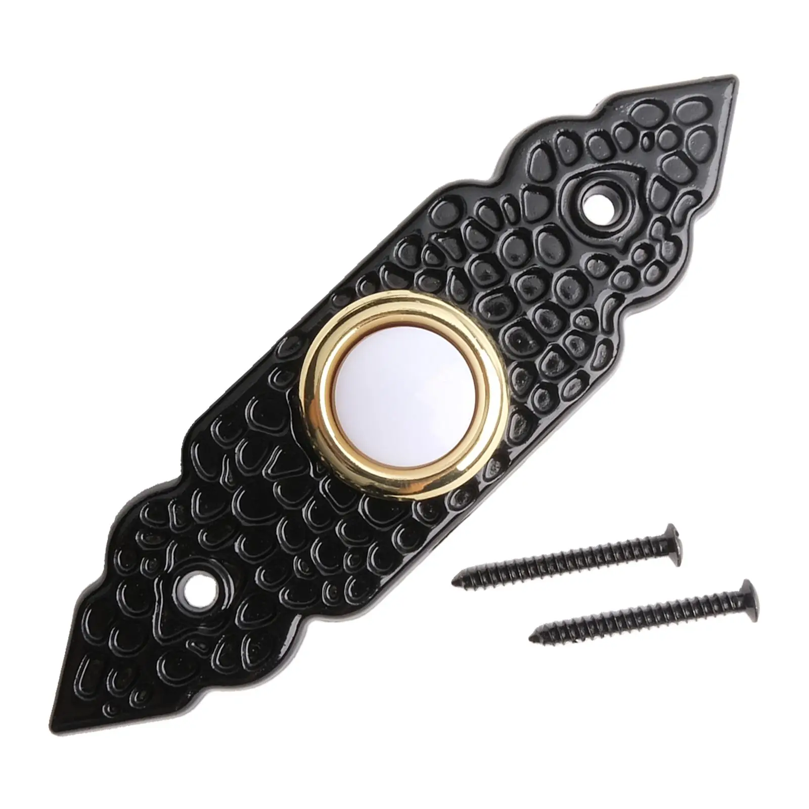 For Front Doors Door Bell Buttons LED Doorbell Button Low-Light Conditions Built-in LED Light Easy Installation