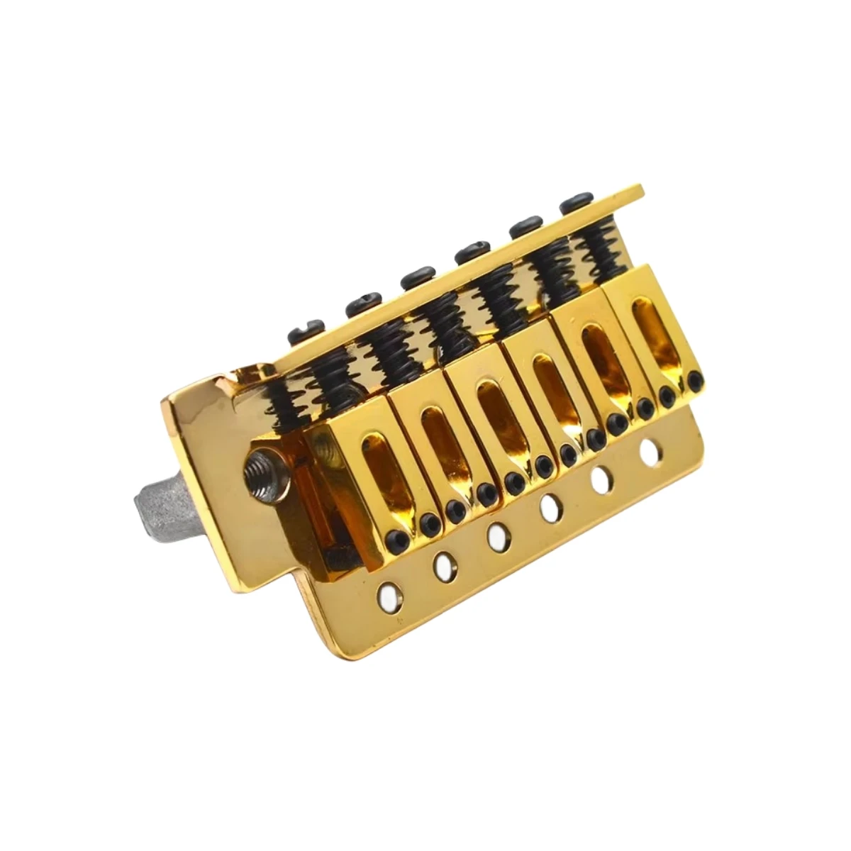 Miwayer 52,5mm Gitarre Tremolo Brücke Vintage Sattel Stahl Block Set für Kotflügel Strat Squier E-Gitarre erhältlich, Chrom – Detail 12
