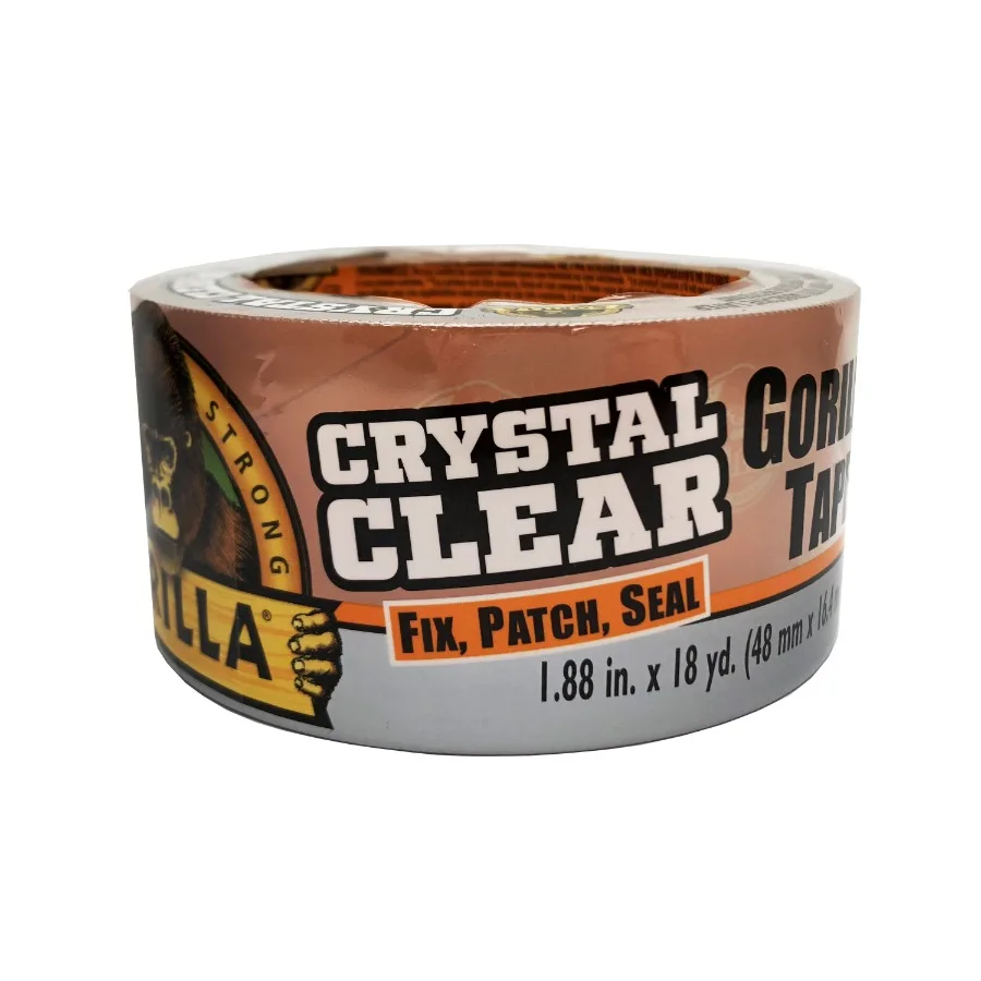 Weather Resistant Crystal Clear Tape for Projects