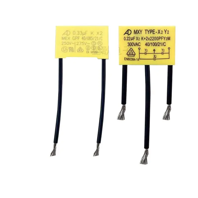 Vacuum suction machine filter capacitor 0.1UF 0.15UF 0.22UF 0.33UF Vacuum cleaner motor capacitor
