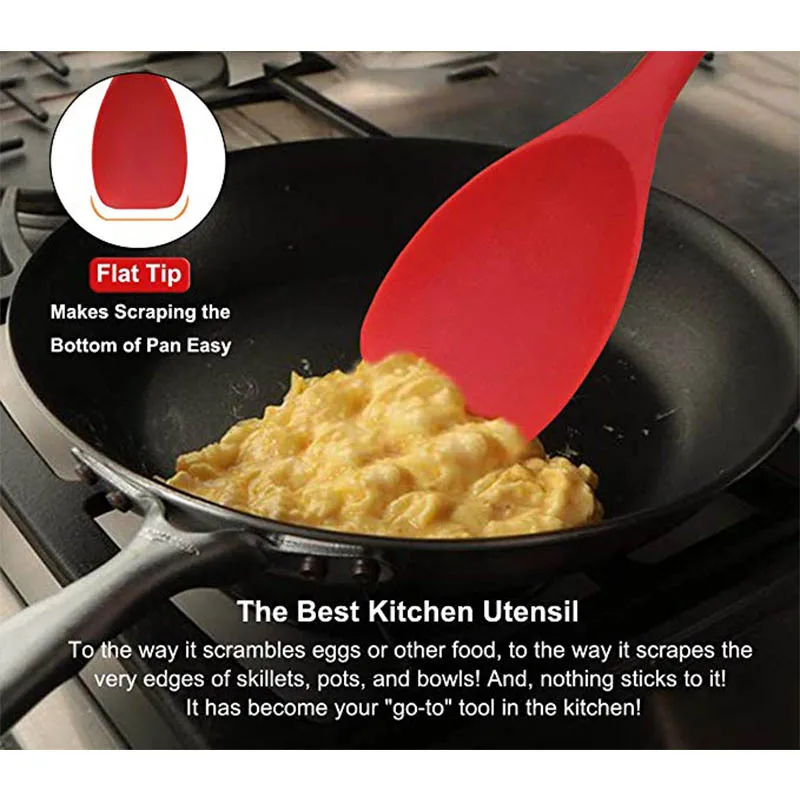 Nothing Sticks' to These Silicone Cooking Utensils