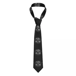 Formal Assyrian God Ashur On Black Neckties Men Customized Silk Ancient Flag Office Ties
