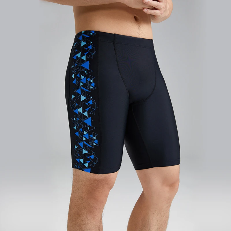 

Plus Size Mens Swim Trunks Swimwear Man Long Swimming Shorts One Piece Swimsuit Breathable Sportswear Surfing Suit Beachwear