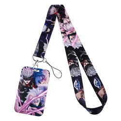 Anime Neck Straps lanyard Car Keychain Credit  ID Card Pass Gym Mobile Phone Key Ring Badge Holder Jewelry Gifts