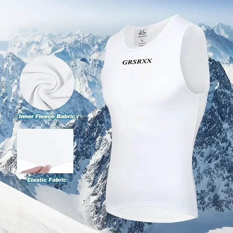 Cycling Base Sleeveless Fleece Jerseys 4