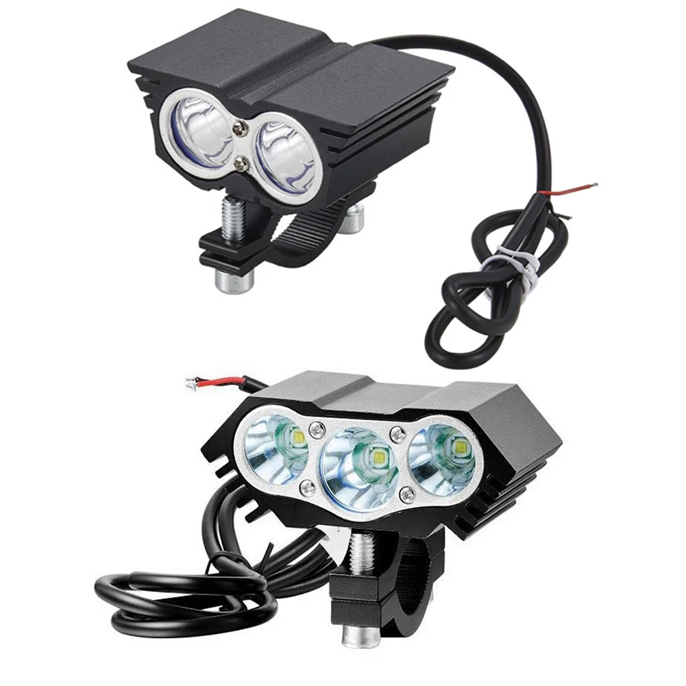 12 В-36 в, Электронный мотоцикл, фонарь, 2/3 светодиода, мотоцикл, автомобиль, фонарь из алюминия 12 В-36 в, Электронный мотоцикл, фонарь, 2/3 светодиода, мотоцикл, автомобиль, фонарь из алюминия