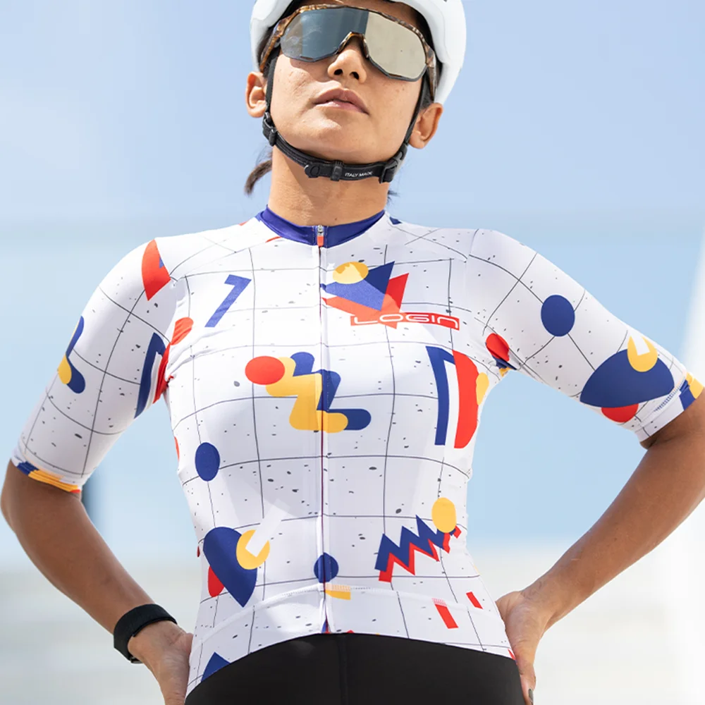 login cycling jersey