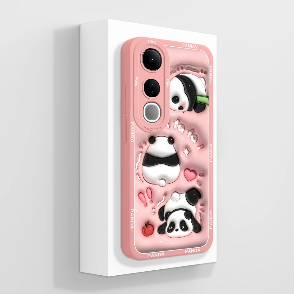 Cute Kitten Pattern Soft Silicone Anti-Drop Phone Case