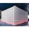 8x8x4m Large White Inflatable Night Club Disco Cube Party Tent Cube Wedding Tent Square Gazebo Event Shelter Portable Pavilion 6