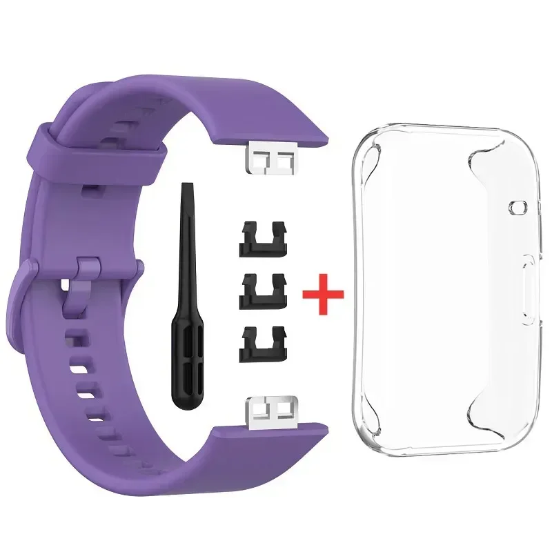 Durable TPU Case with Silicone Band for Watch Fit Accessories