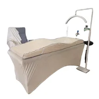 OEM Beauty Salon Spa Lash Bed Curved Mattress Topper For Lash Bed Eyelash Mattress Massage Curved Memory Foam Lash Bed Topper 1