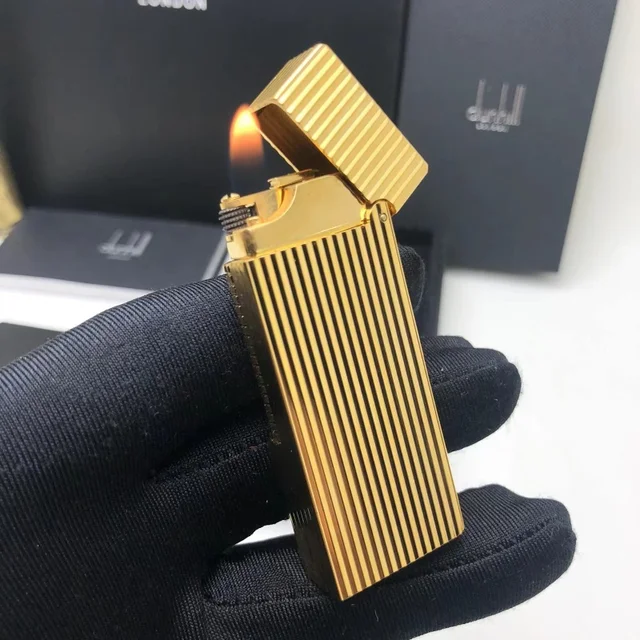 Classic Butane Gas Lighter Grinding Wheel Ignition Inflatable Cigar Lighter Cigarette for Men Accessories Memorial Collection - Image 5