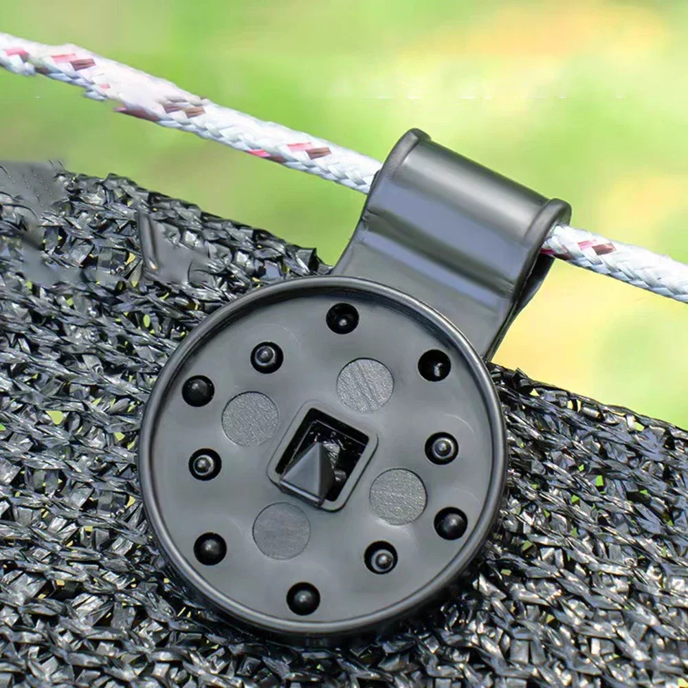 Sun shade net clips 50Pcs Plastic Clips Sturdy Heavy Duty Lock Grip Fix Clamp For Greenhouse Shade Cloth Grommet Fixing