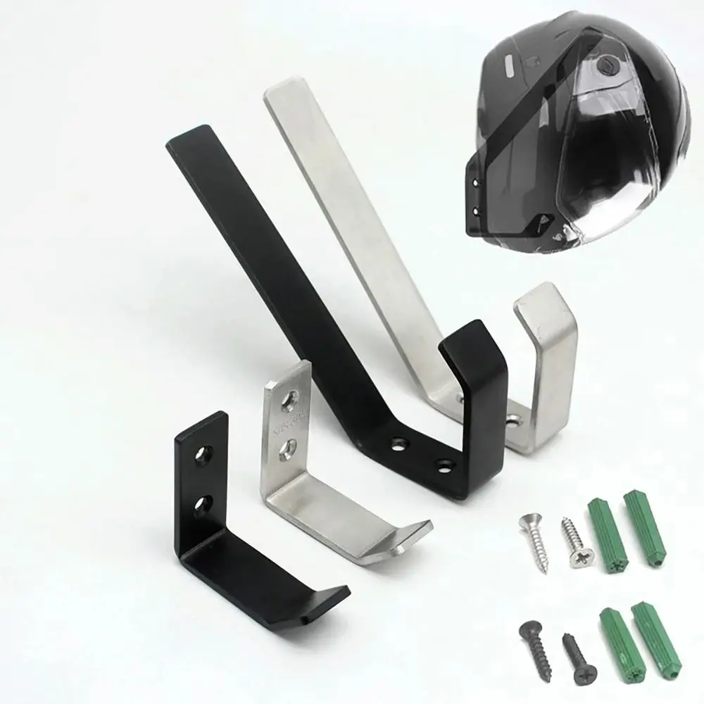 Stainless Steel Wall Mount Rack Helmet Holder