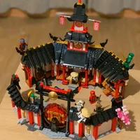 IN STOCK Monastery of Spinjitzu Building Blocks Kit Bricks Classic Ninja Movie Model Toys for Children Christmas Gift 7067 2
