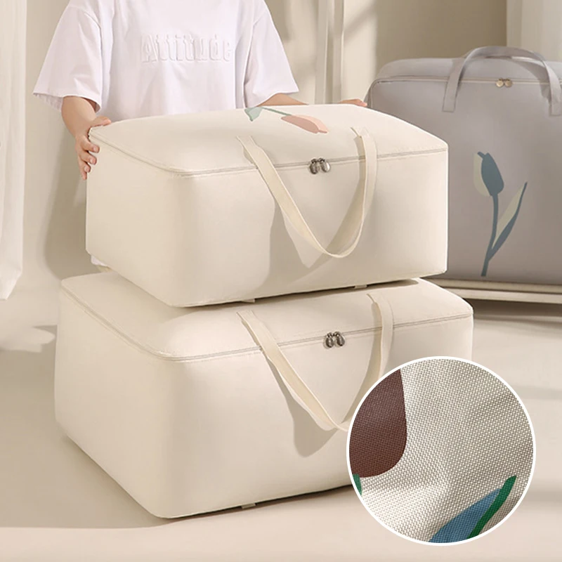 Large Thickened Duvet Quilt Bag Oxford Foldable Storage Bags