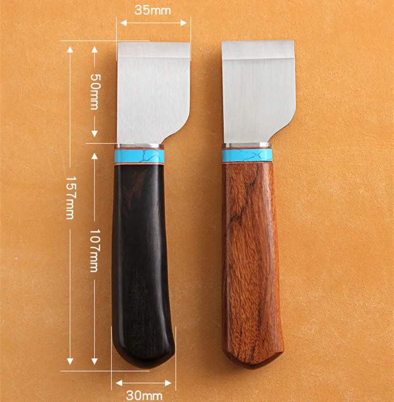 가죽 공예용 칼날, 가죽 공예 칼, 강철 소재, 두께 3mm, 폭 35mm, 1PC