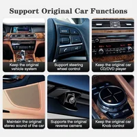 10.25“ Wireless CarPlay Android Auto Car Multimedia Player For BMW 7 Series F01 F02 F03 F04 CIC NBT For YouTube BT GPS Radio 6