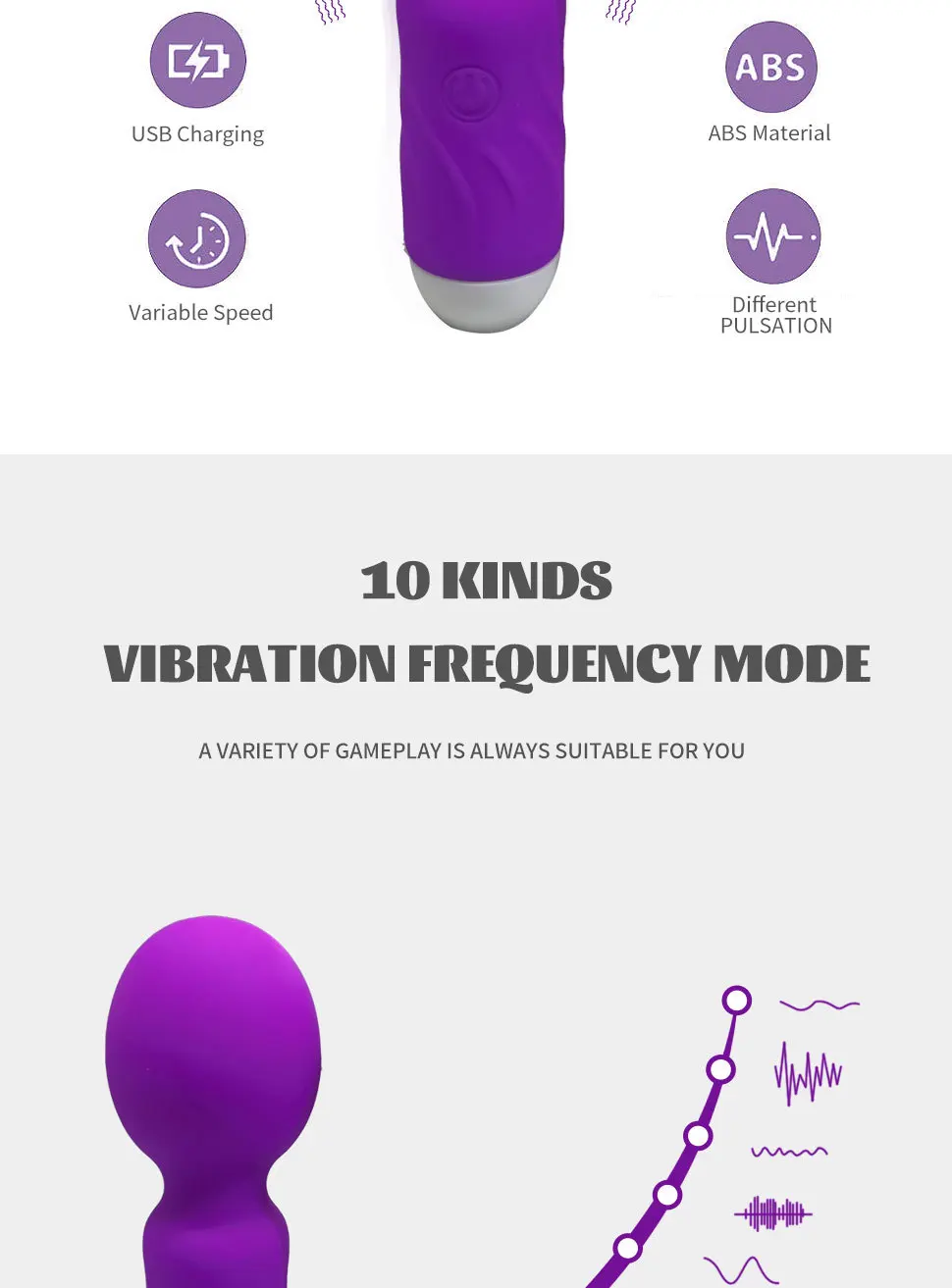 Mini Av Stimulator G-spot Vibrator For Women Discreet Design_voghion.com