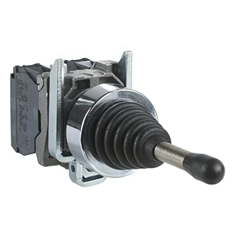 1 PCS XD4PA22 Electric Joystick Controller Master Switch Spring Return Mechanism, Metal+Plastic 1 Normally Open Contact Type