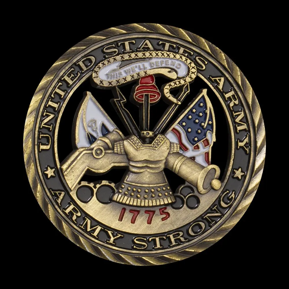 1775 미국 육군 기념 주화, 미군 핵심 가치, 소장용 청동 주화, 챌린지 코인 - AliExpress