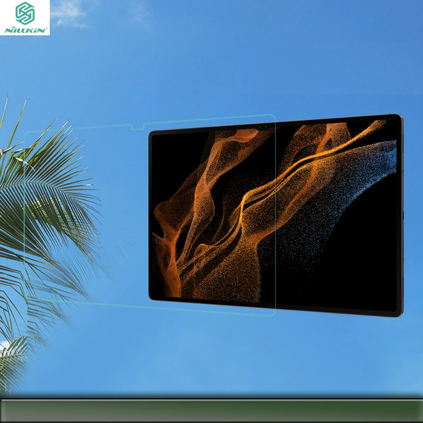 

For Samsung Galaxy Tab S8 Ultra Tempered Glass NILLKIN H+ Anti-Explosion Tempered Glass For S8 Ultra Tablet Clear Film
