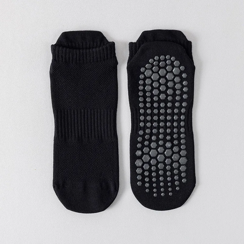 Men's Thin Cotton Non-slip Grip Yoga Socks