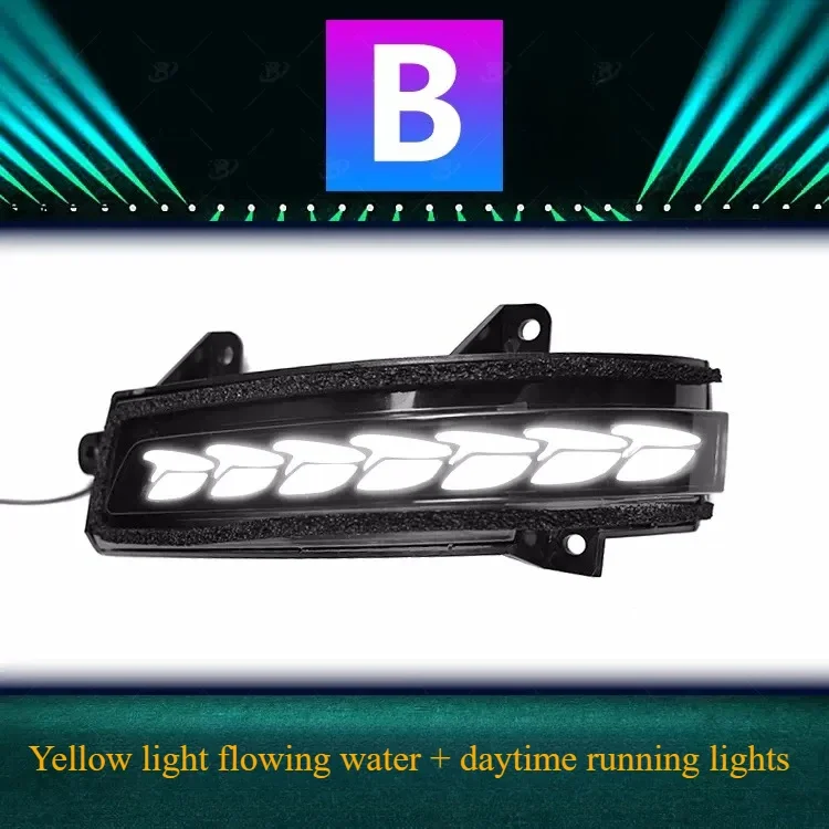 For Honda Fengfan's special rearview mirror, running water turn signal, a touch of blue daytime running lights, dragon scales