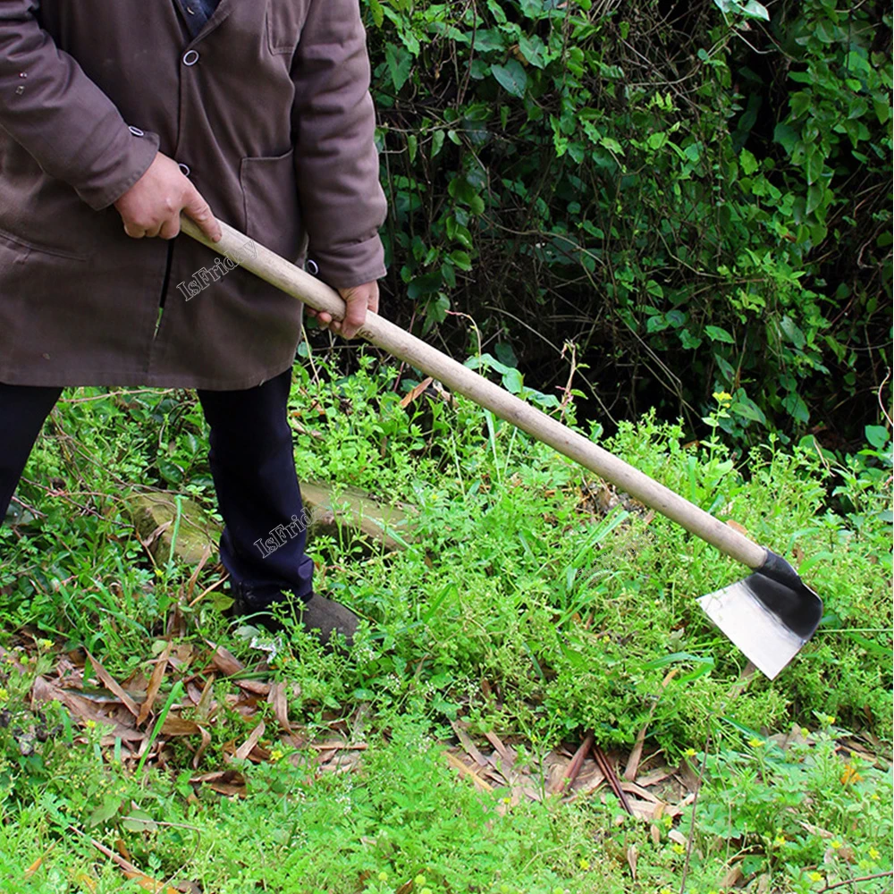 Garden hoe garden weeder garden cultivator Manganese Steel Garden Hoe handheld hardened for gardening farm weeding tool garden hand tools weeding hoe without stick