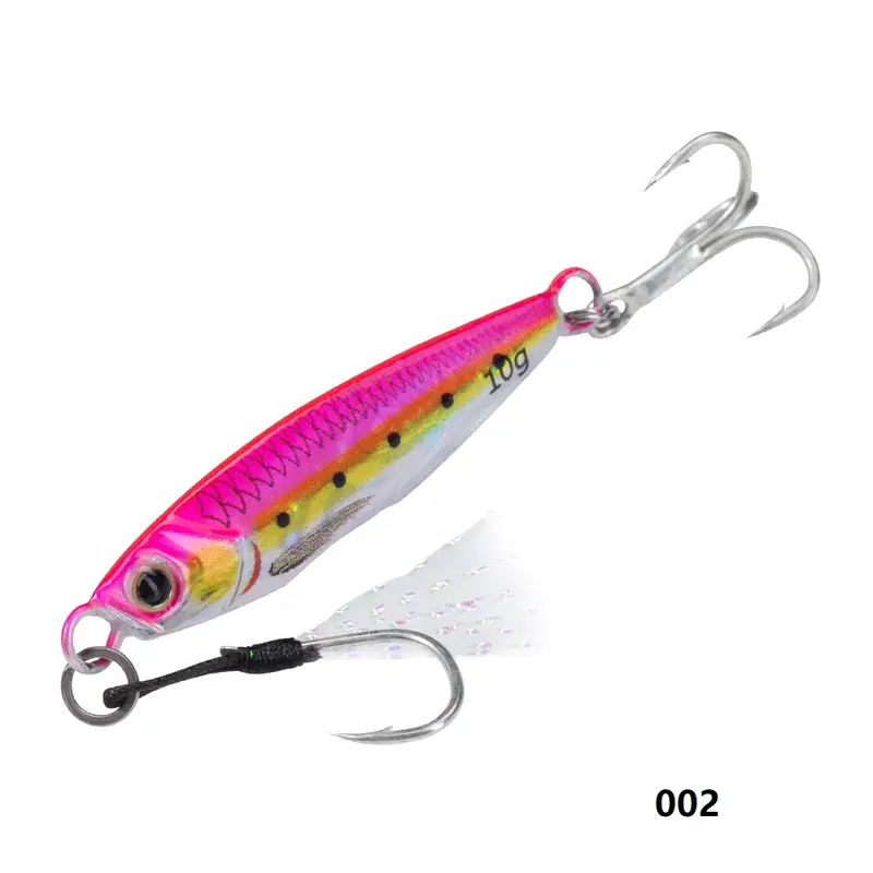 Hunthouse Metal Jig Fishing Lure Sinking Slow Jigging 7g-80g Casting Hard Bait Saltwater Artificial Pike SeaBass Fish Tackle - Image 16
