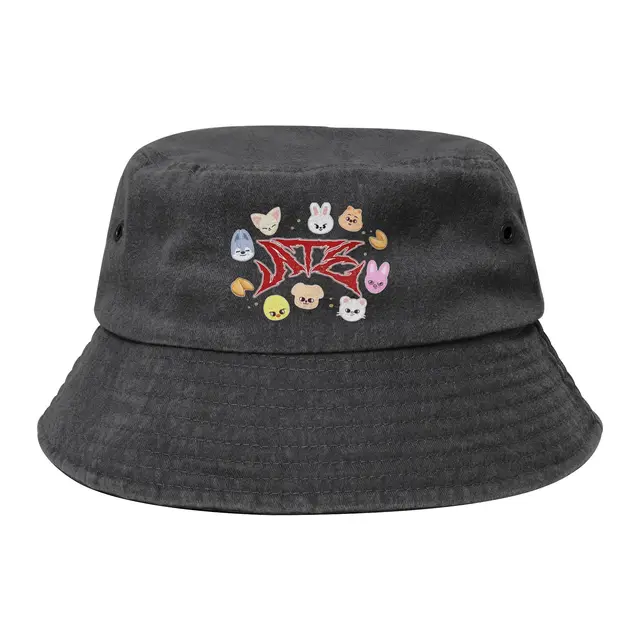 ATE Strayed Kid Bucket Hat for Women Men Beach  Sun Hat Casual Packable for Vacation Fishing Cap Ispoti Cap 1