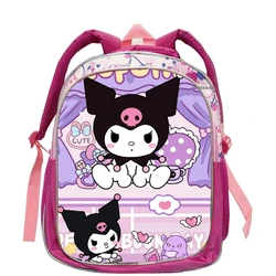 Melody Kuromi School Bags 3D Children Kids Backpacks Kindergarten Cartoon Pink Toddle Boys Girls Backpack Birthday Gift