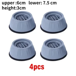 Universal Anti-Vibration Rubber Feet Pads - Noise-Reducing Furniture & Appliance Stabilizers (Set of 4) (Style A)