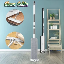 Mop Mops Floor Cleaning Mop Bucket Cleaning Products  Hand Free Mop Microfiber Mop Pad 360°rotating Mop Spray Mop Self Cleaning