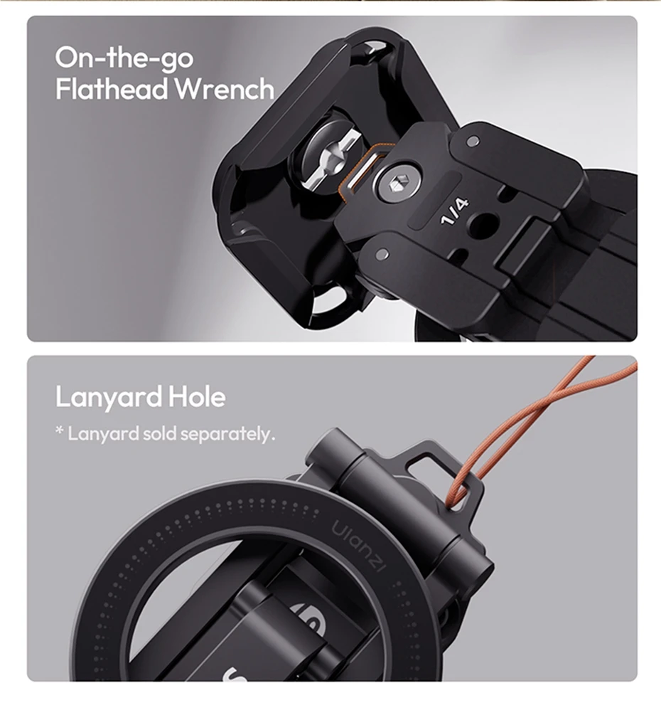 Foldable Phone Stand with Magnetic Ring / Phone Clip Mount Tripod Selfie Mantis
