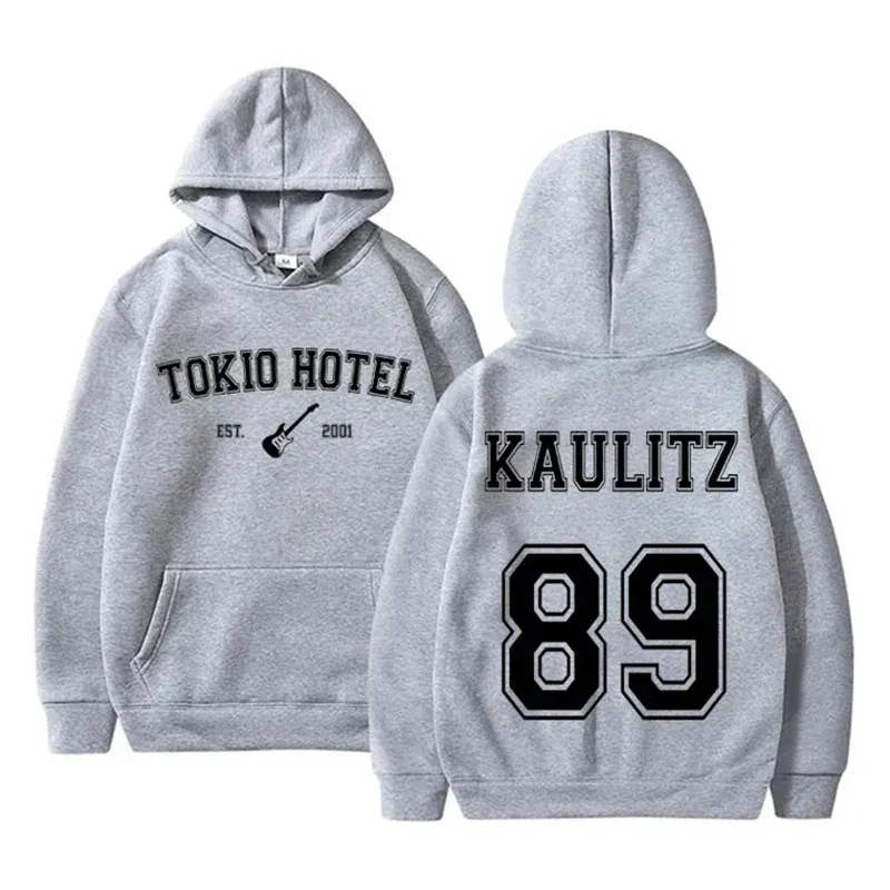 Rock Band Tokio Hotel Hoodies Kaulitz Print Men Woman Oversized Hoodie Hip Hop Sweatshirts Harajuku Pullovers Unisex Clothing 5