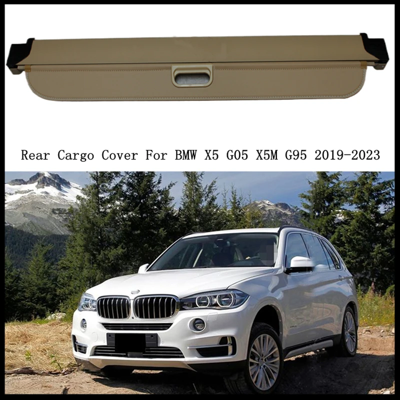Rear Cargo Cover For BMW X5 F15 X5M F85 2014 2015 Privacy Trunk Screen Security Shield Shade Modification Parts