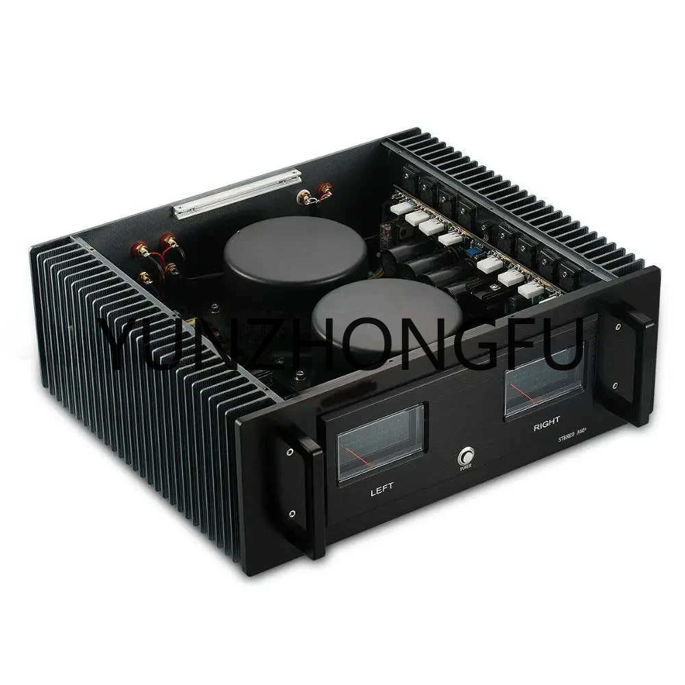 

Power Amplifier Stereo VU meter Audio amplifier Accuphase circuit Hi-end Class A/AB 200W