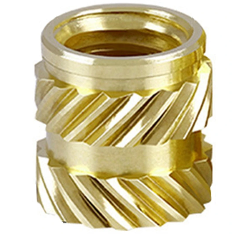 100Pcs Knurled Brass Thread Heat Set Heat Resistant Insert Nuts For