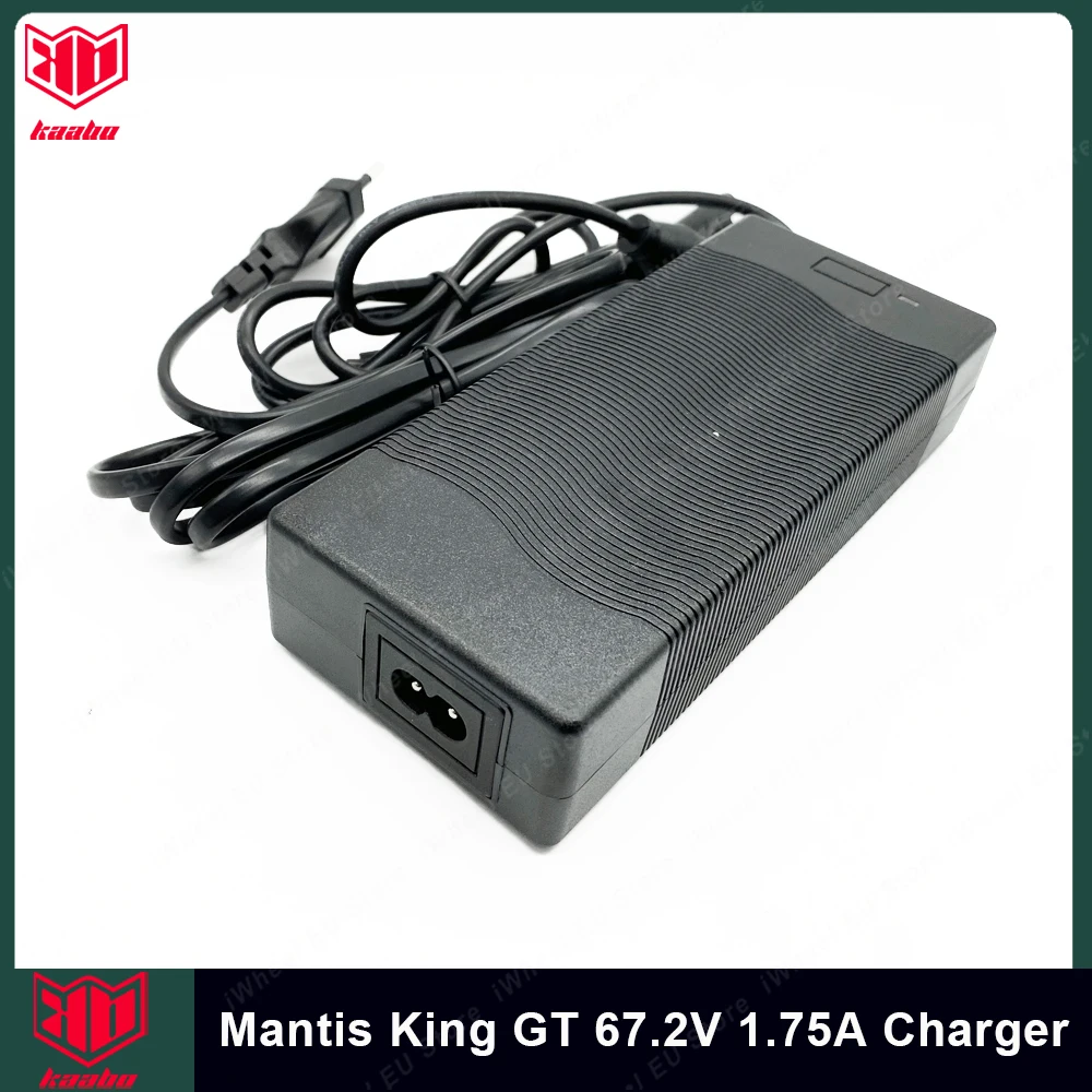 Caricabatterie Originale Kaabo Mantis King Gt 67.2V 1.75A Caricabatterie Rapido Personalizzato 60V 5A Per Kaabo Mantis King Gt 60V 24Ah E-Scooter