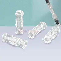 Luer Thread Connector Pp Material Transparent Syringe Double-Way Connector Easy And Durable Use In Sterile Environment Drug Guid 1