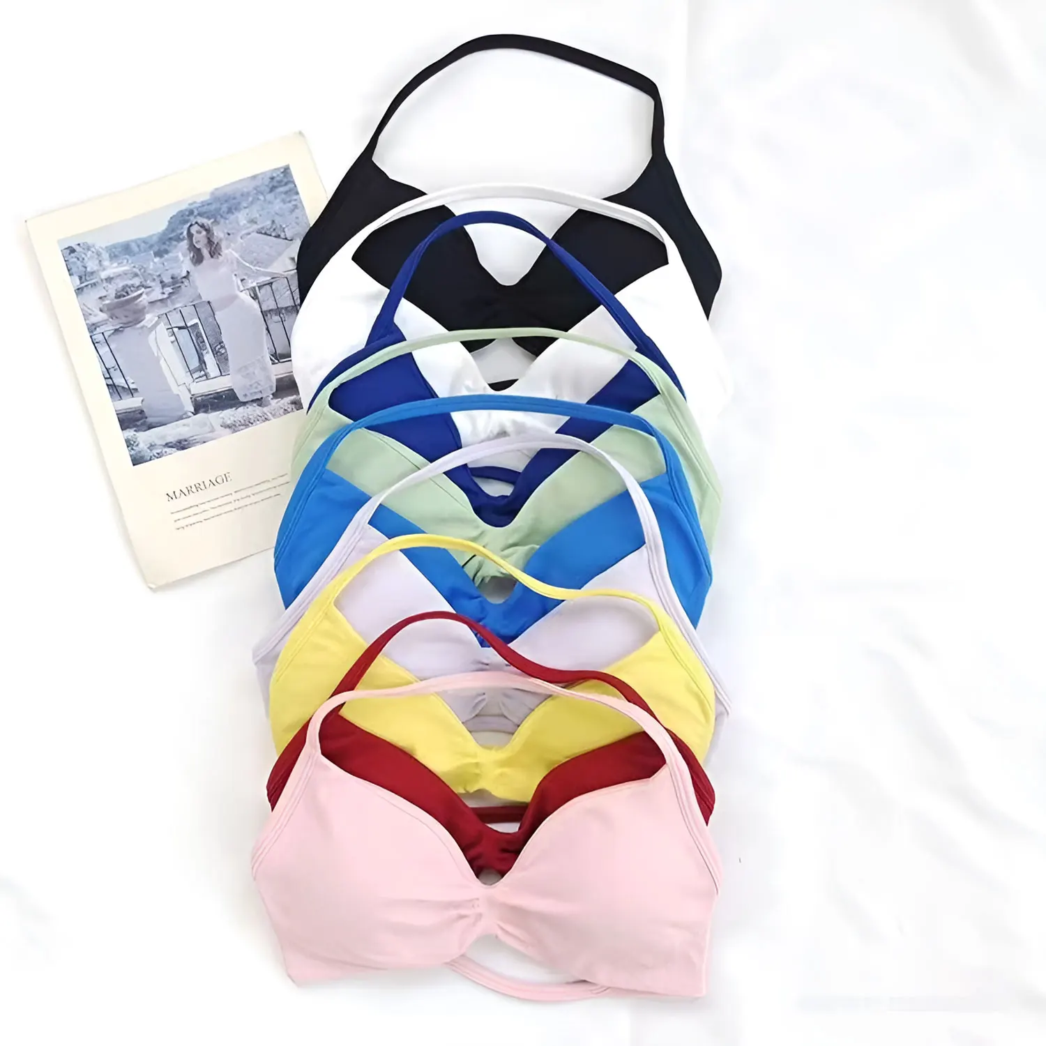 Brassière de Sport Push-Up - Dos Ouvert