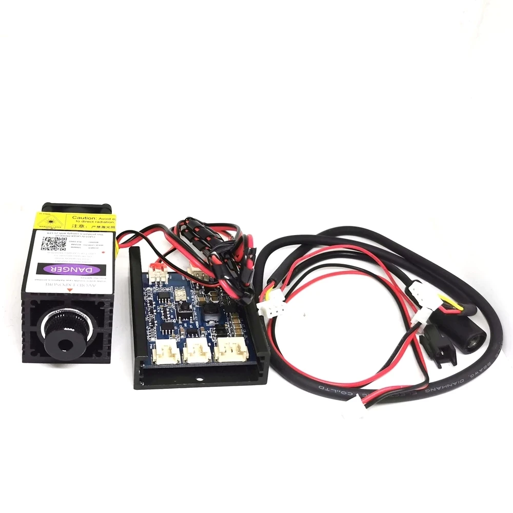 Module Laser Violet/bleu 405nm 300mW Pour Gravure - Diode Focalisable 12V - JOLOOYO